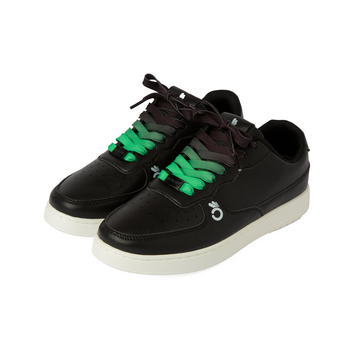 Laces Black to Green