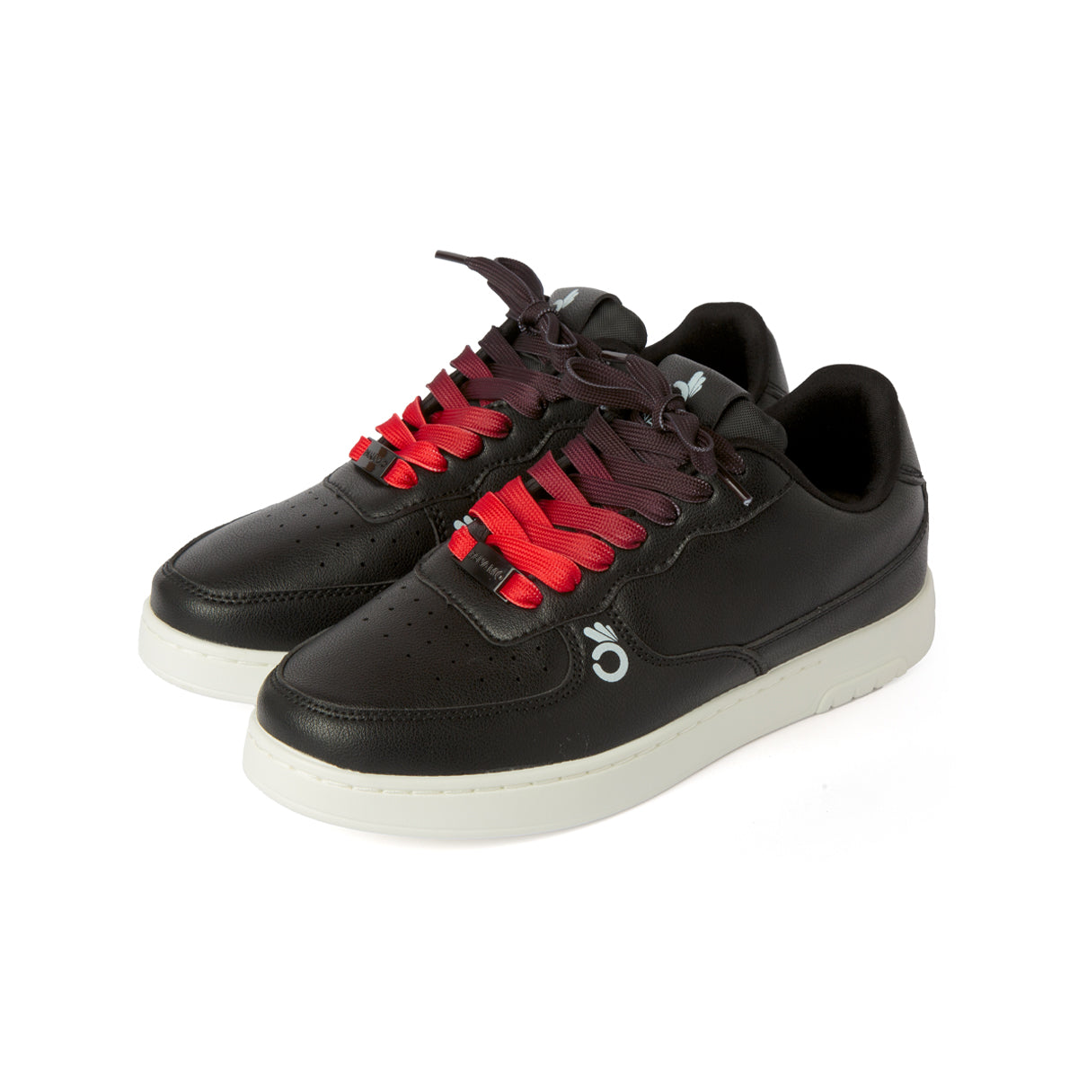 Laces Black to Red