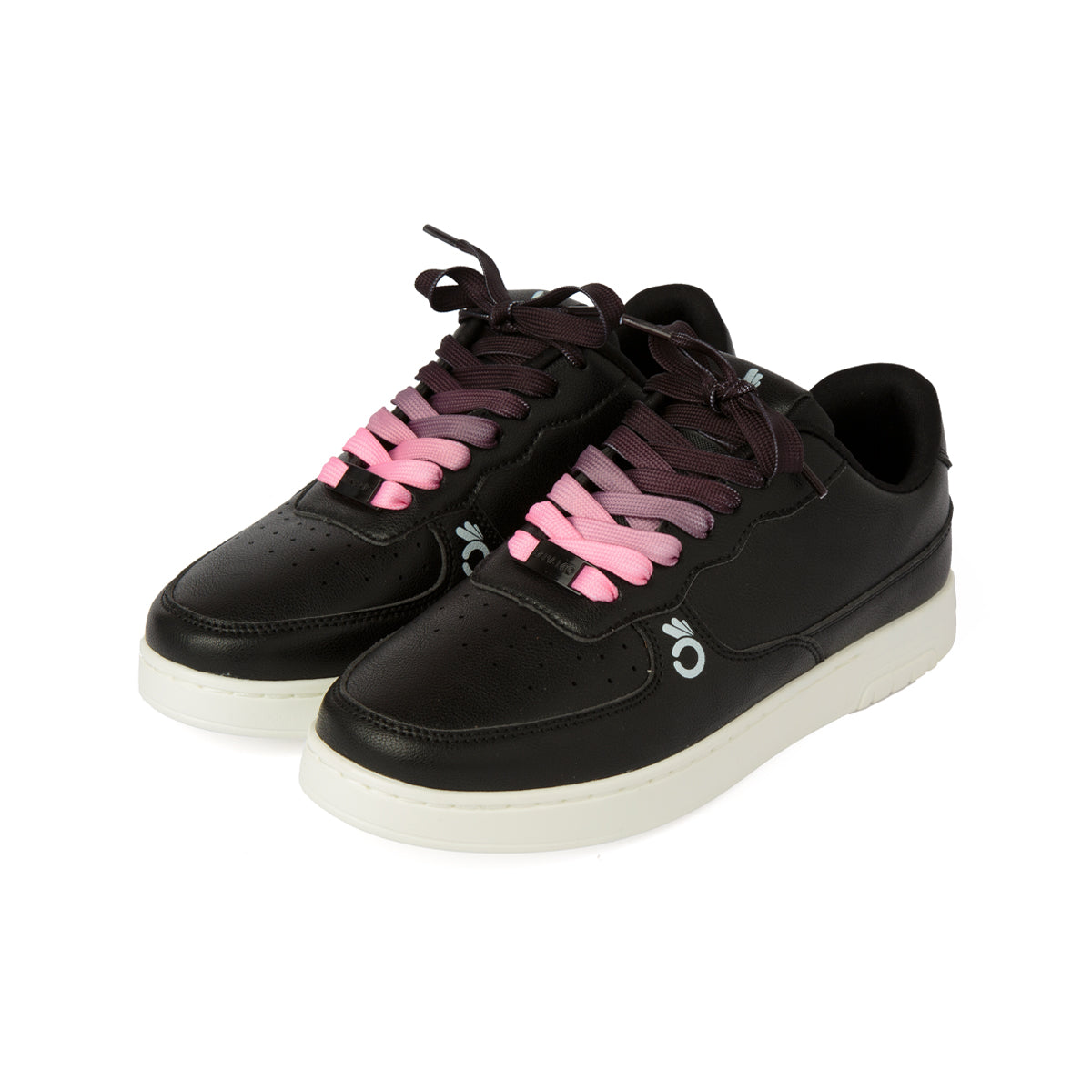 Laces Black to Rose