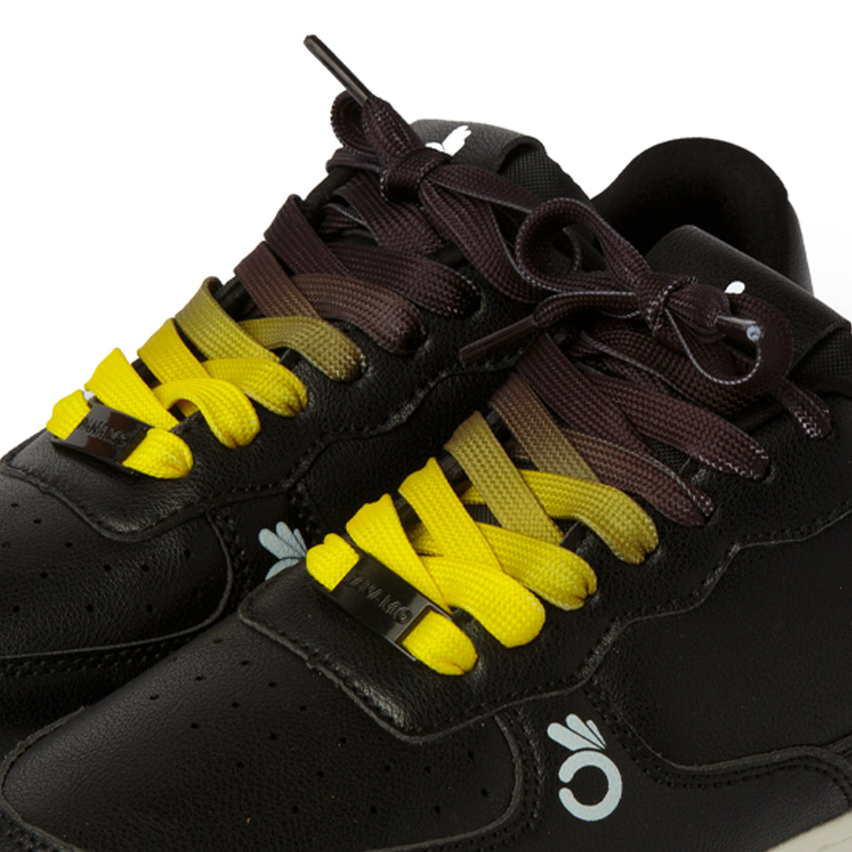 Laces Black to Yellow