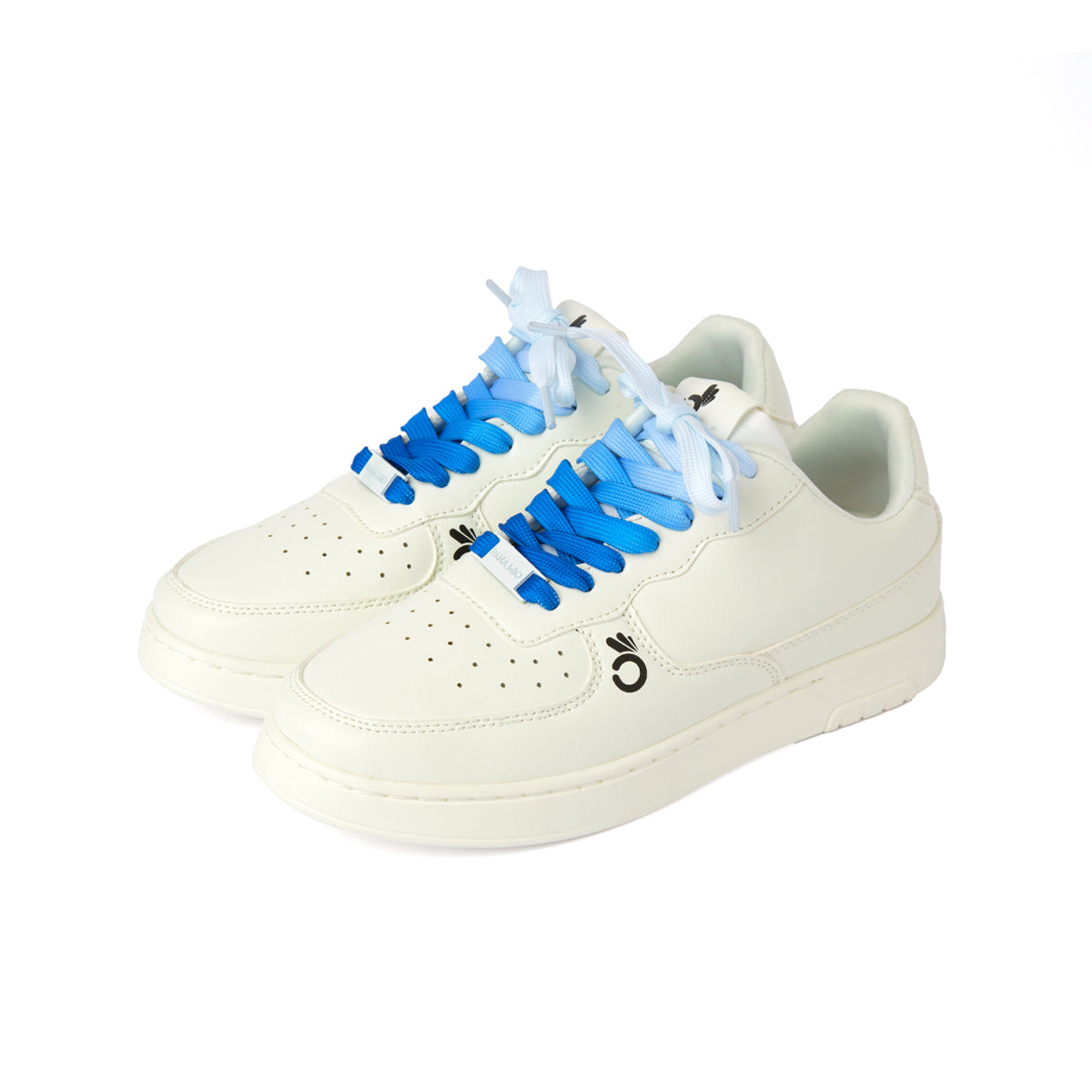 Laces White to Blue