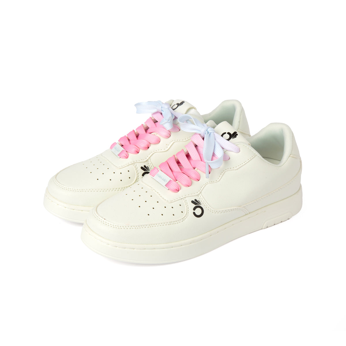Laces White to Rose