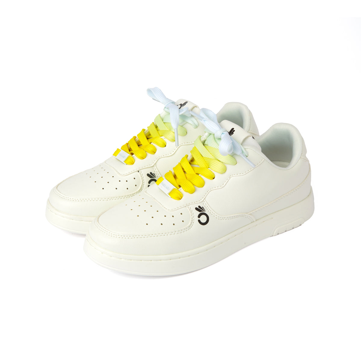 Laces White to Yellow