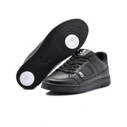 Black Low Leather