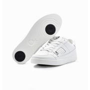 White Low Leather