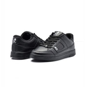 Black Low Leather