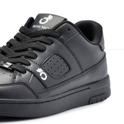 Black Low Leather