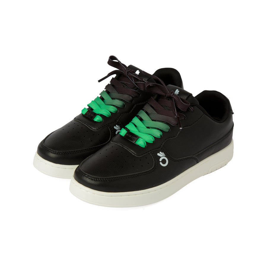 Laces Black to Green