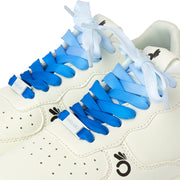 Laces White to Blue